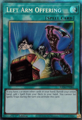 Left Arm Offering - RA04-EN086 - (PCR) Prismatic Collector's Rare - 1st Edition